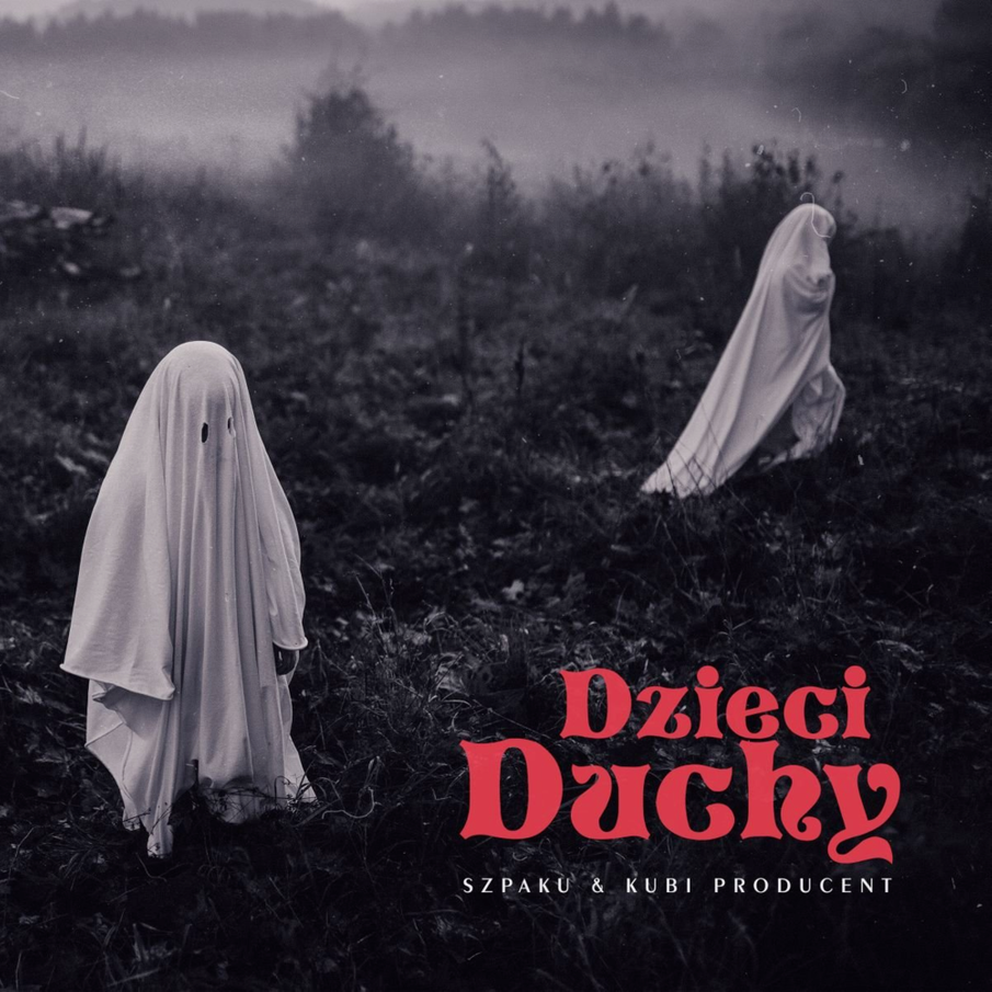 Album cover art for "Pająki" by Szpaku