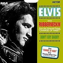 Album cover art for "Rubberneckin’" by Elvis Presley