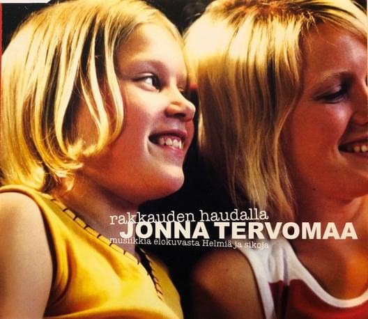 Album cover art for "Rakkauden Haudalla" by Jonna Tervomaa