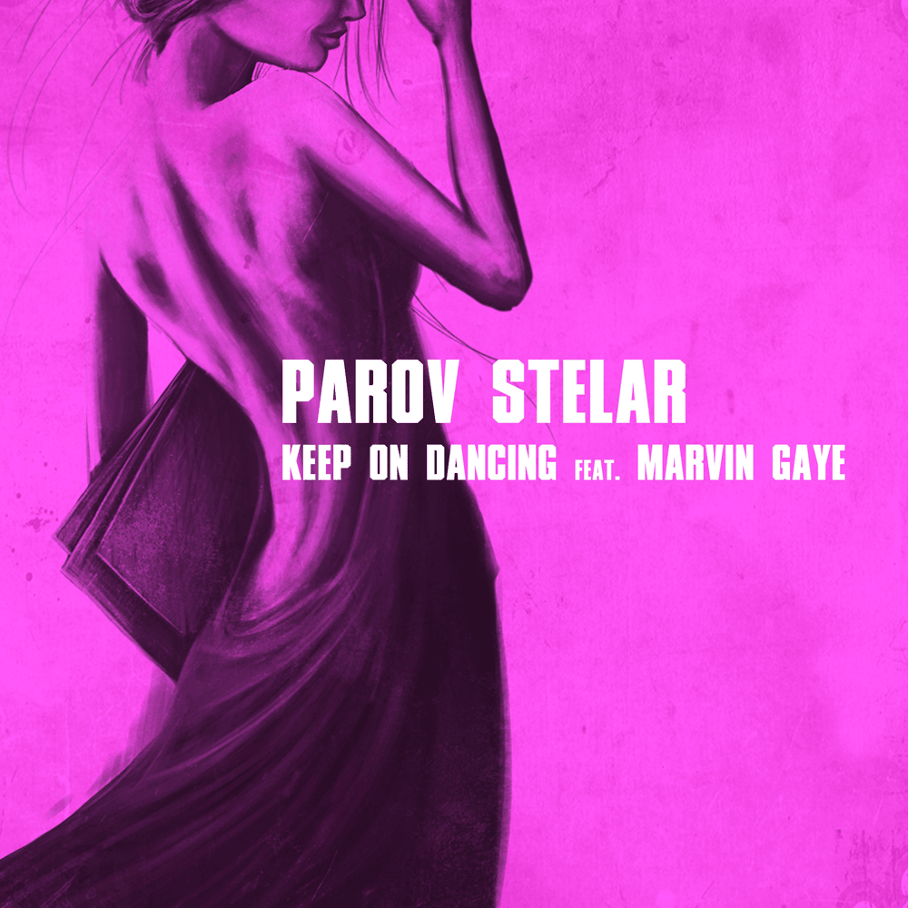 Album cover art for "Keep On Dancing" by Bravo Hits & Marvin Gaye