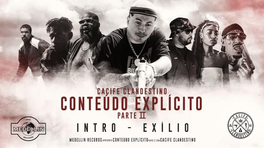 Album cover art for "Intro - Exílio" by Cacife Clandestino