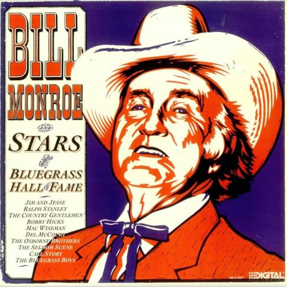 Album cover art for "Remember The Cross" by Bill Monroe