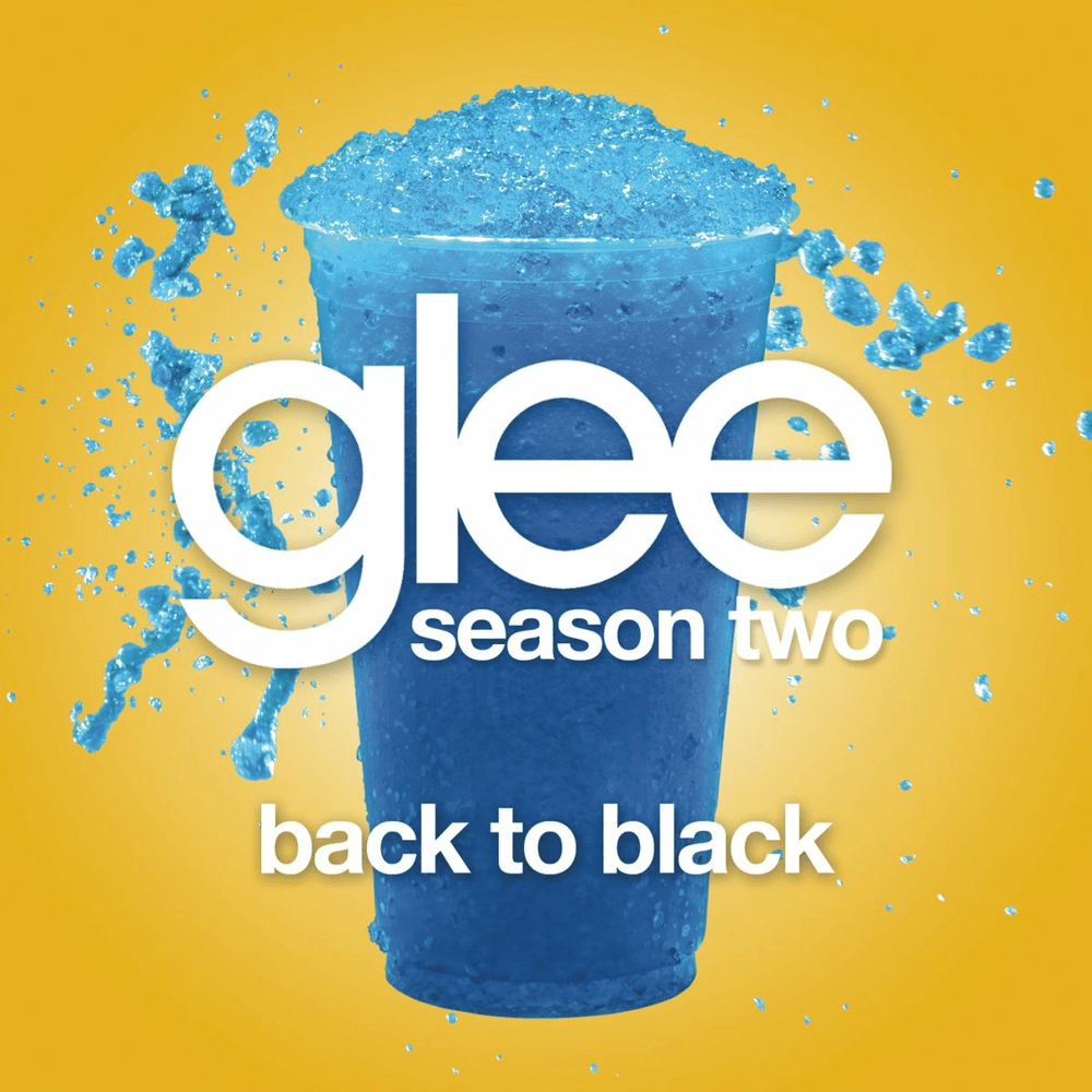 Album cover art for "Back to Black" by Glee Cast