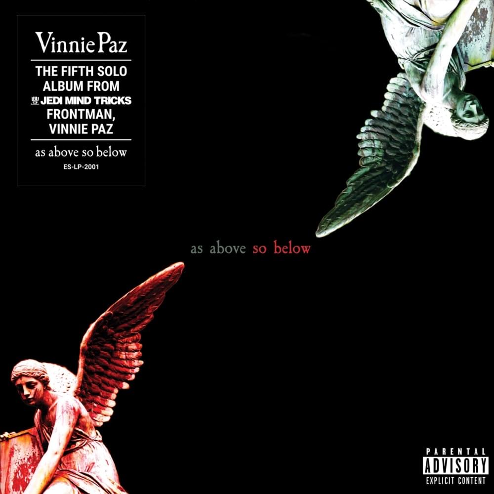 Album cover art for "I Am The Chaos" by Vinnie Paz