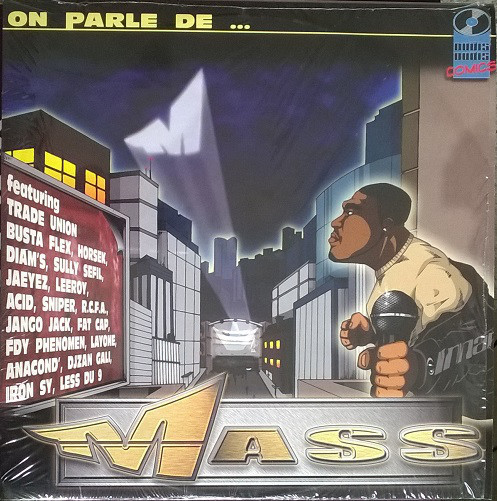 Album cover art for "On parle de... MASS (Remix)" by Artistes divers & Acid (La Brigade) & Leeroy & Sully Sefil & Less’ du Neuf & Layone (FRA) & Busta Flex & Sniper & Fat Cap (FRA) & FDY Phenomen & Iron Sy & Jaeyez & Diam’s & Jango Jack & Horseck
