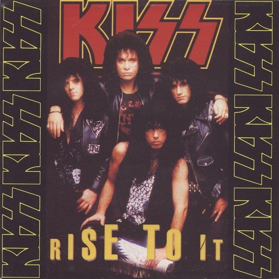 Album cover art for "Rise to It" by KISS