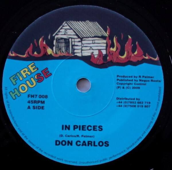 Album cover art for "In Pieces" by Don Carlos