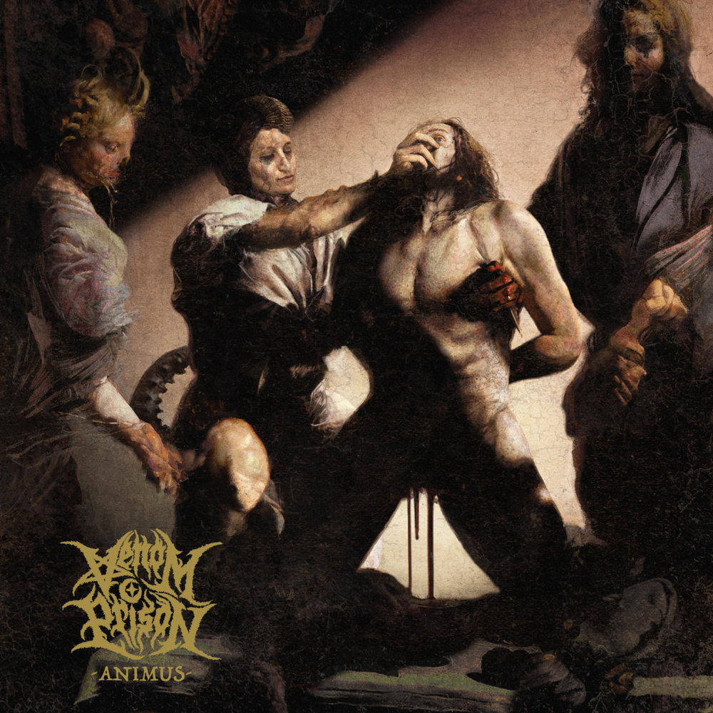 Album cover art for "Celestial Patricide" by Venom Prison