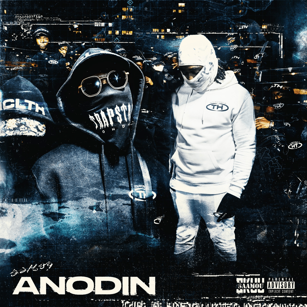 Album cover art for "Anodin" by Saamou
