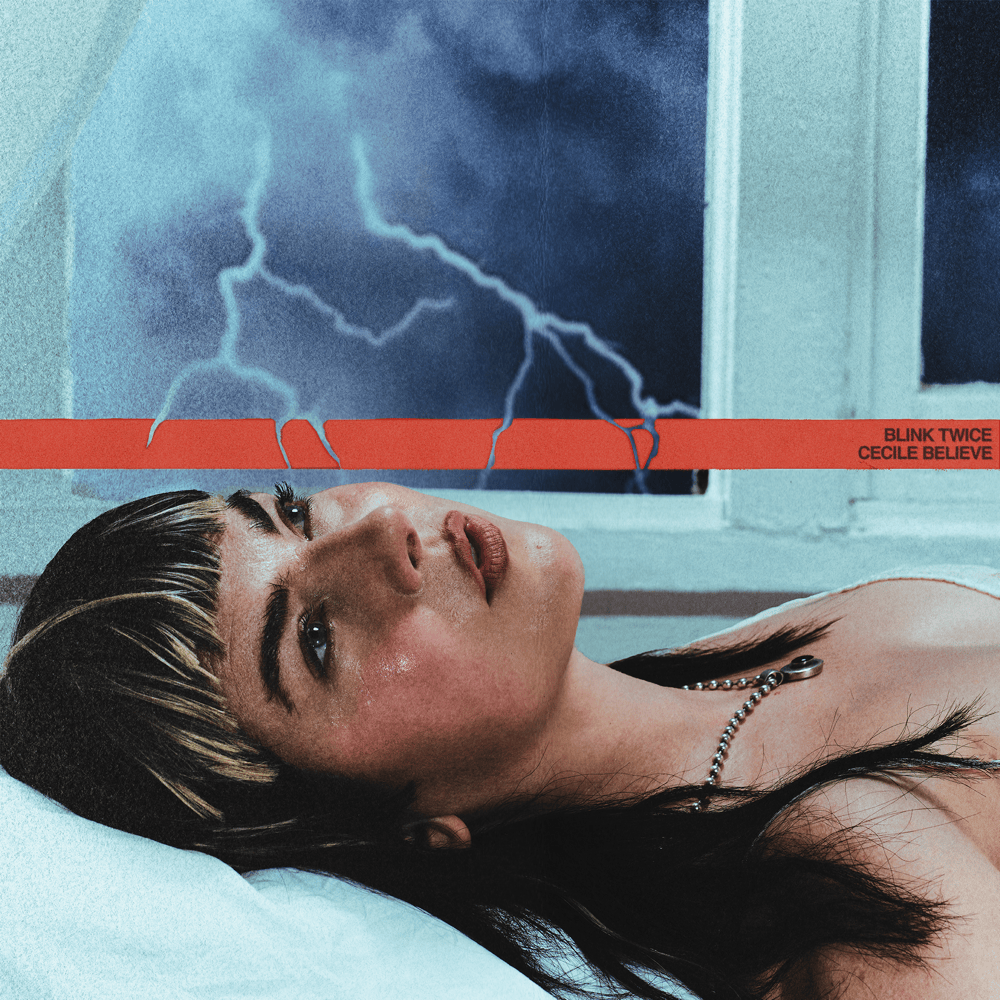 Album cover art for "Blink Twice" by Cecile Believe