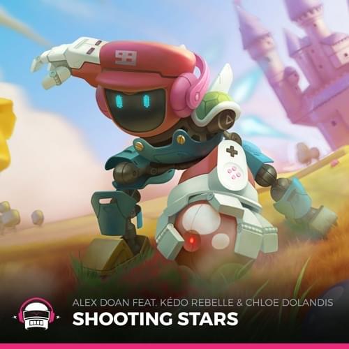 Album cover art for "Shooting Stars" by Alex Doan & Kédo Rebelle & Chloe Dolandis