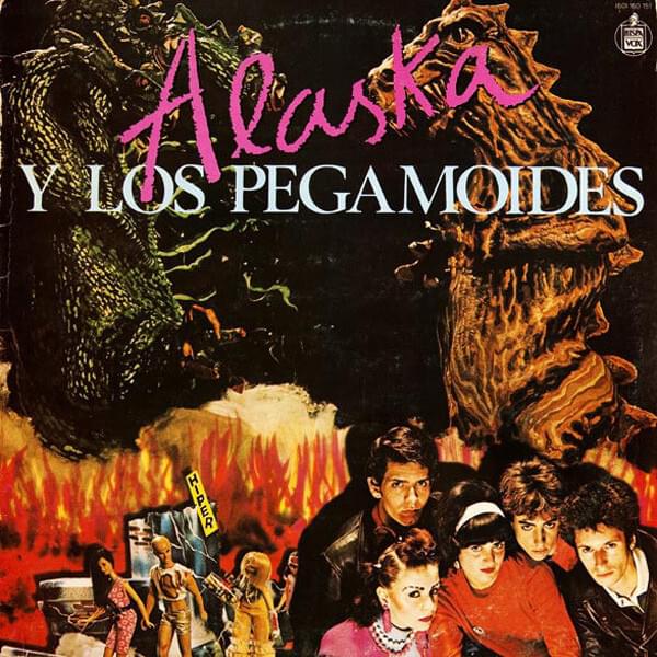 Album cover art for "Horror En El Hipermercado" by Alaska Y Los Pegamoides