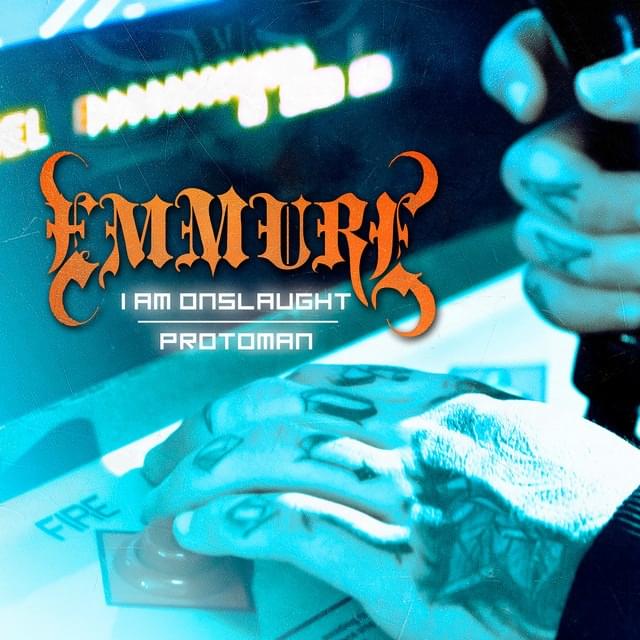 Album cover art for "I Am Onslaught" by Emmure