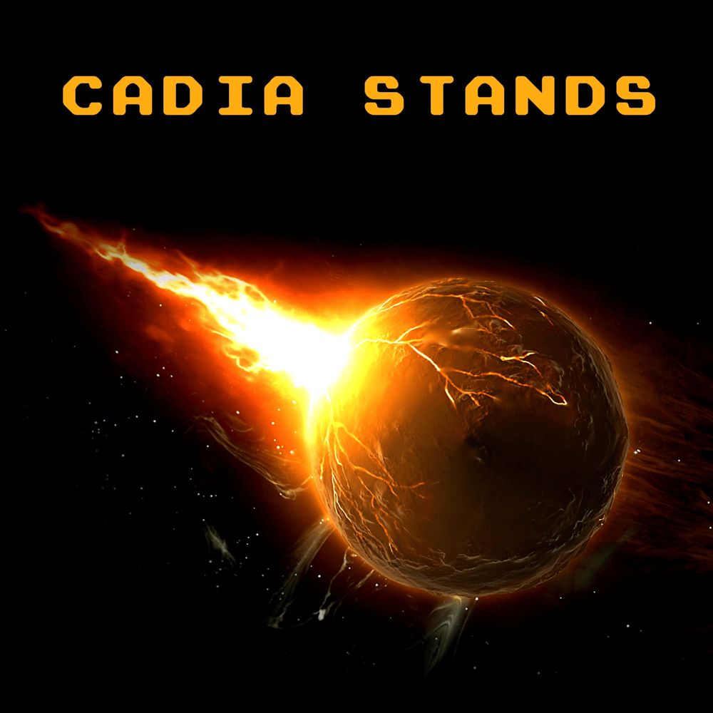 Album cover art for "Cadia Stands" by Jonathan Young