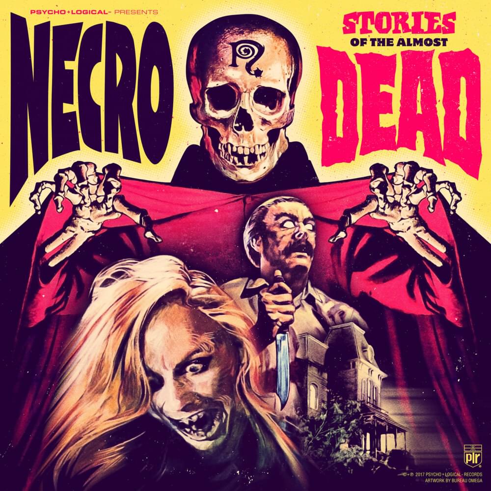 Album cover art for "Stories of the Almost Dead" by Necro