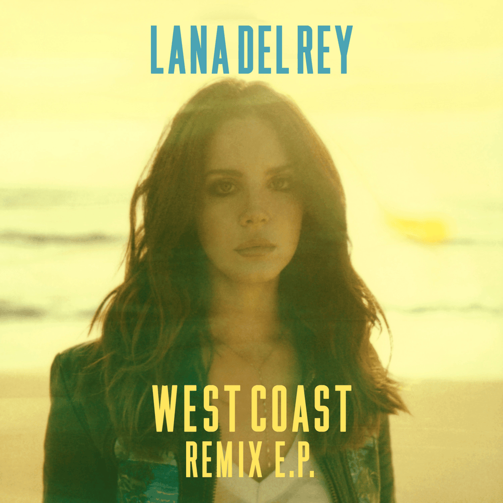 Album cover art for "West Coast (The GRADES Icon Mix)" by Lana Del Rey