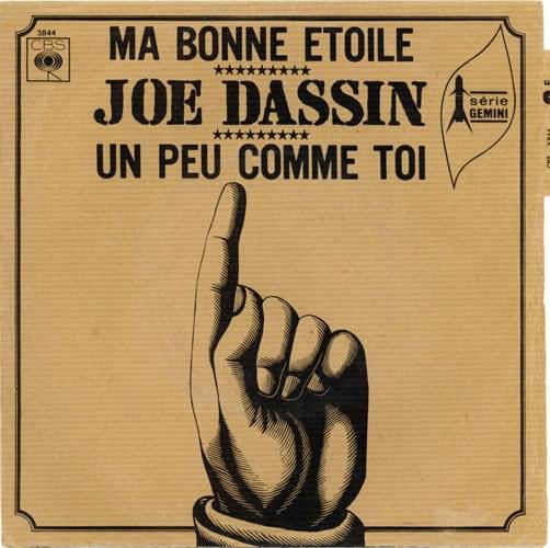 Album cover art for "Un peu comme toi" by Joe Dassin
