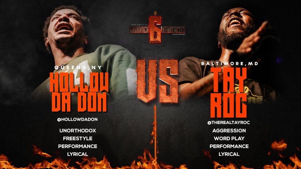 Hollow Da Don vs. Tay Roc by URLtv