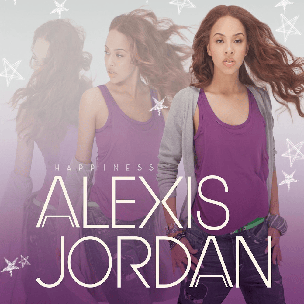 Album cover art for "Happiness" by Alexis Jordan