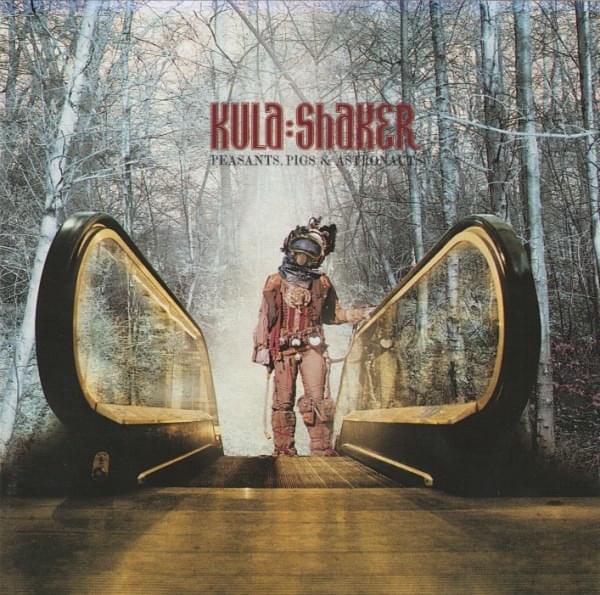 Album cover art for "Hurry On Sundown (Hari Om Sundown)" by Kula Shaker