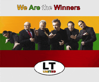 Album cover art for "We Are the Winners" by LT United