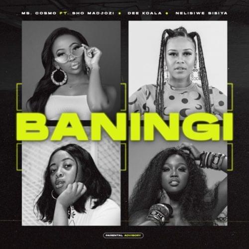 Album cover art for "Baningi" by Ms Cosmo & Nelisiwe Sibiya & Dee Koala & Sho Madjozi