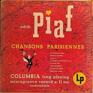 Album cover art for "C’est merveilleux" by Édith Piaf
