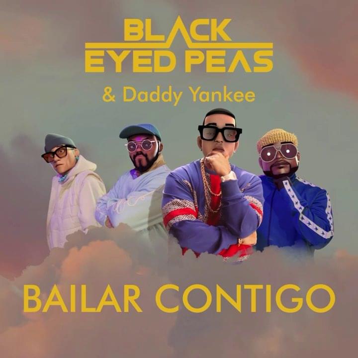 Album cover art for "BAILAR CONTIGO" by Black Eyed Peas