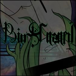 Album cover art for "Biohazard" by Creep-P & GUMI (グミ)