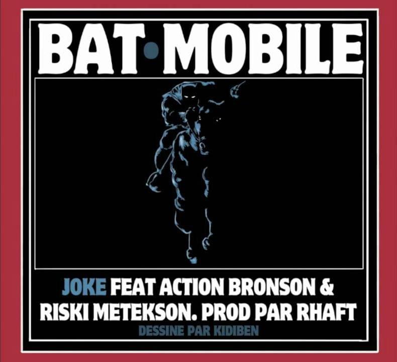 Album cover art for "Batmobile" by Ateyaba & Action Bronson & Riski