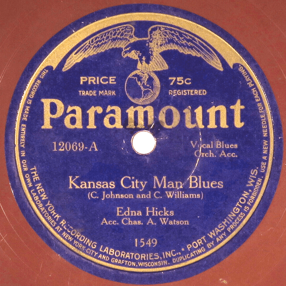 Kansas City Man Blues by Edna Hicks