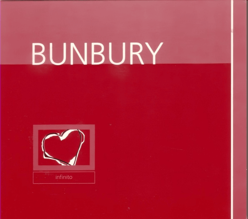 Album cover art for "Infinito" by Bunbury