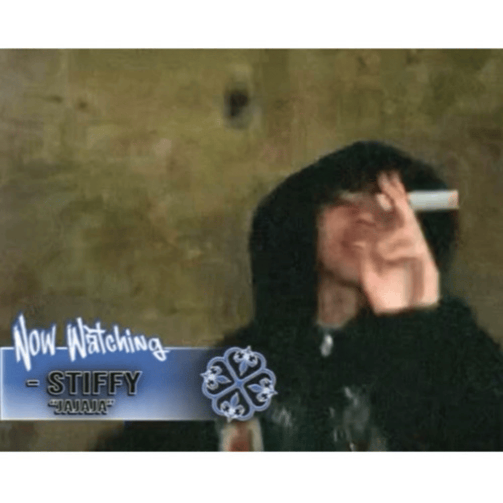 Album cover art for "Jajaja" by Stiffy