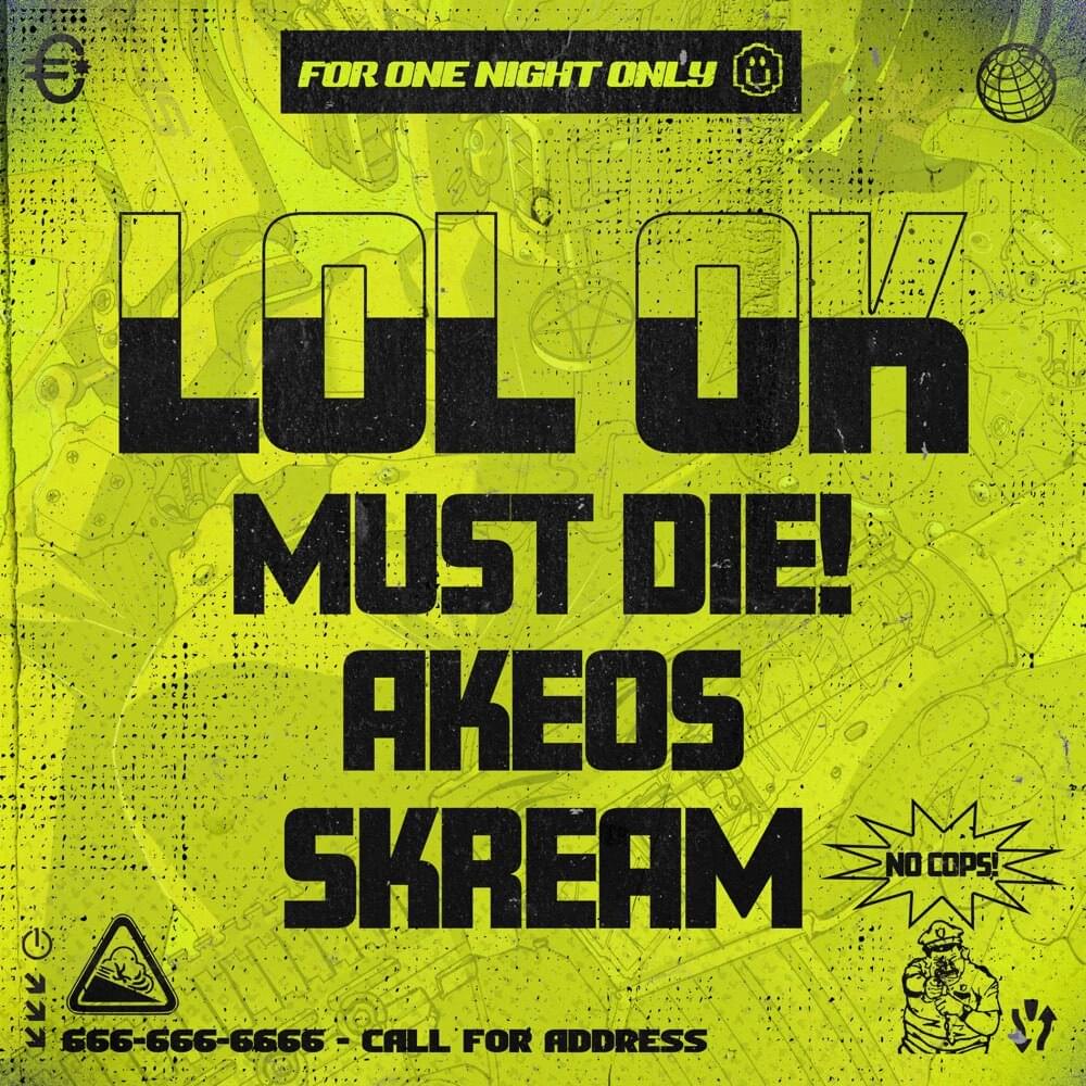 Album cover art for "LOL OK" by MUST DIE!