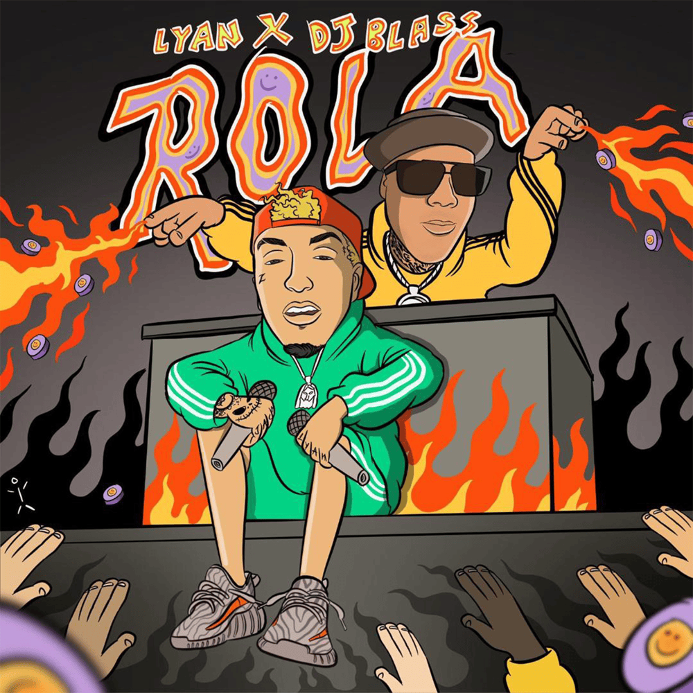 Album cover art for "Rola" by Lyan
