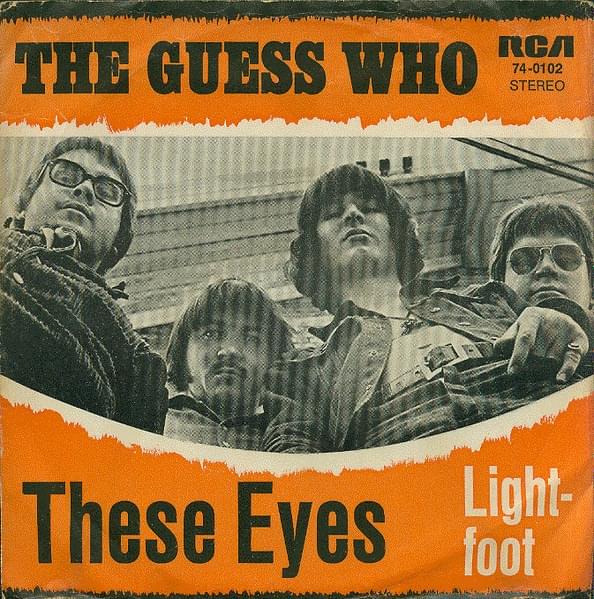 Album cover art for "These Eyes" by The Guess Who