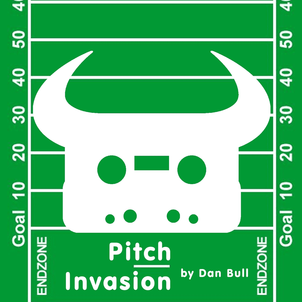 Album cover art for "Pitch Invasion" by Dan Bull