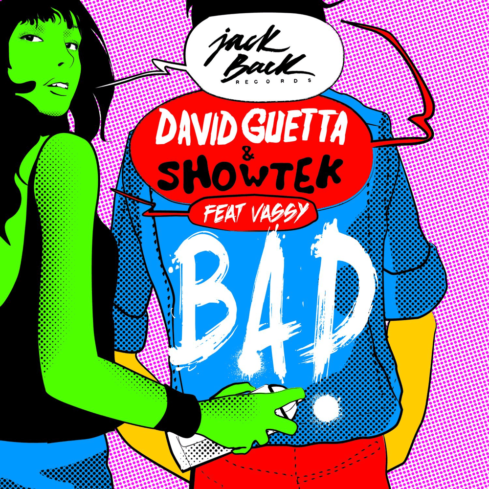 Album cover art for "Bad" by David Guetta