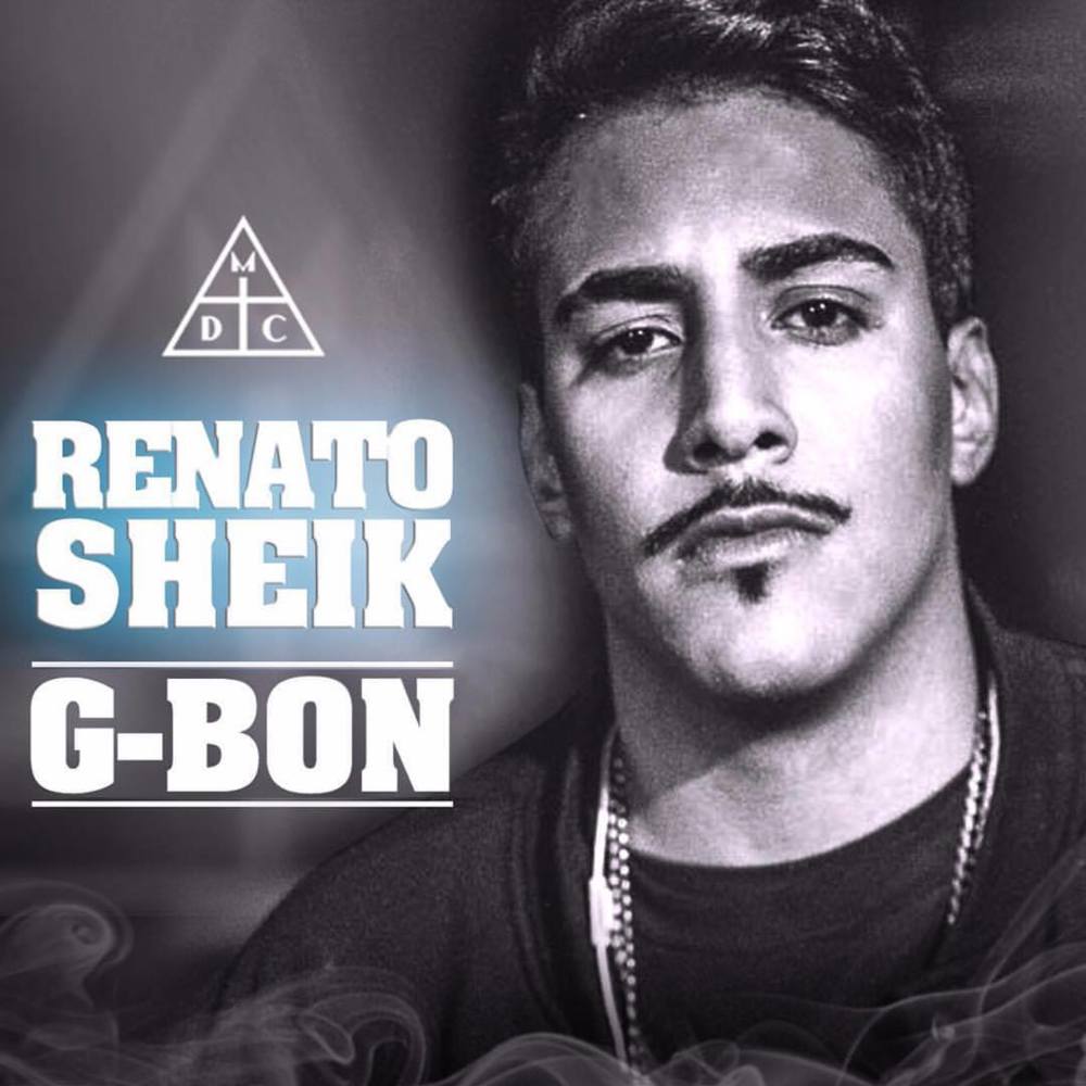 Album cover art for "G-BON" by Renato Sheik