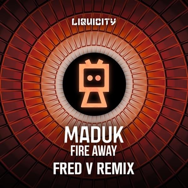 Album cover art for "Fire Away (Fred V Remix)" by Maduk & Amanda Collis