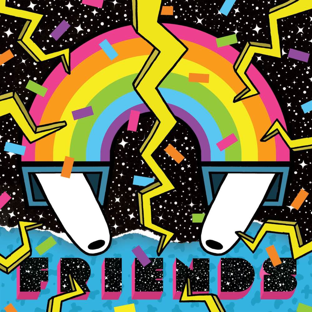 Album cover art for "Friends" by Brick + Mortar