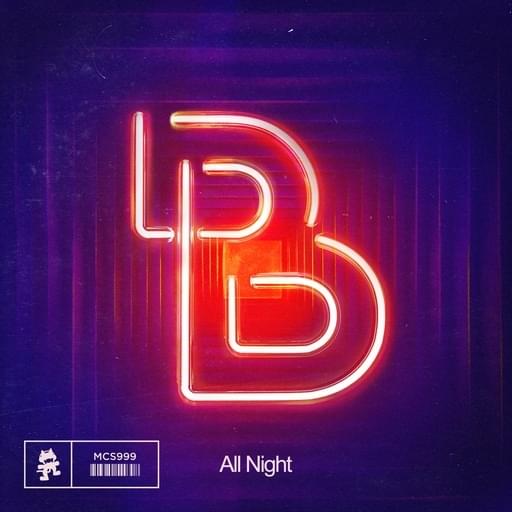 Album cover art for "All Night" by Tokyo Machine