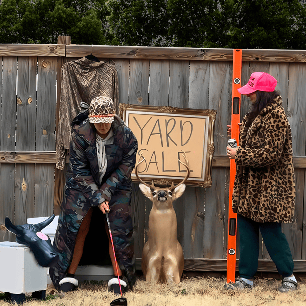Album cover art for "Yard Sale" by Priscilla Block