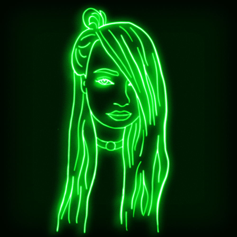 Album cover art for "Faded" by Kim Petras & lil aaron