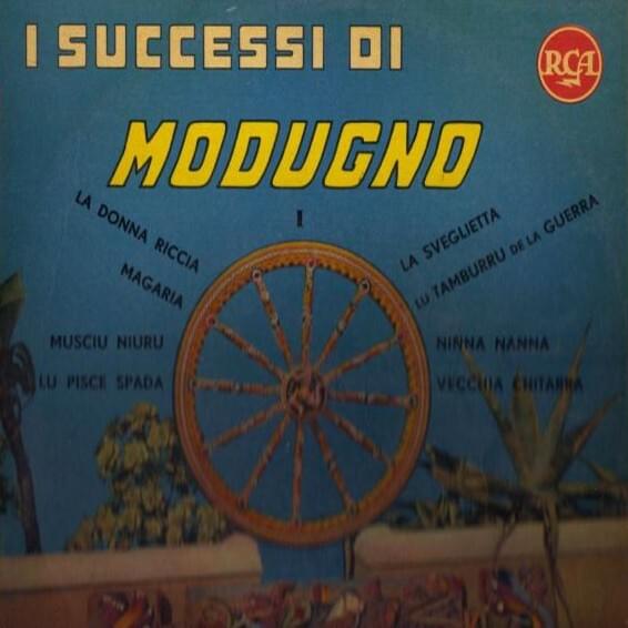Album cover art for "Lu tamburru de la guerra" by Domenico Modugno