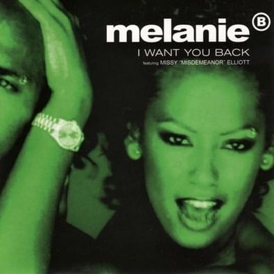 Album cover art for "I Want You Back" by Mel B & Missy Elliott