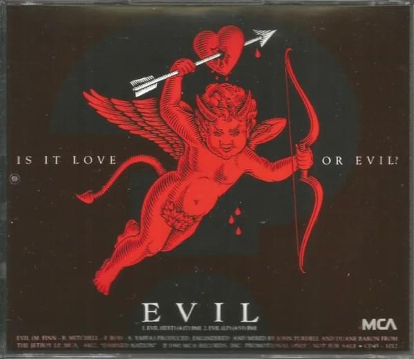 Album cover art for "Evil" by Jetboy