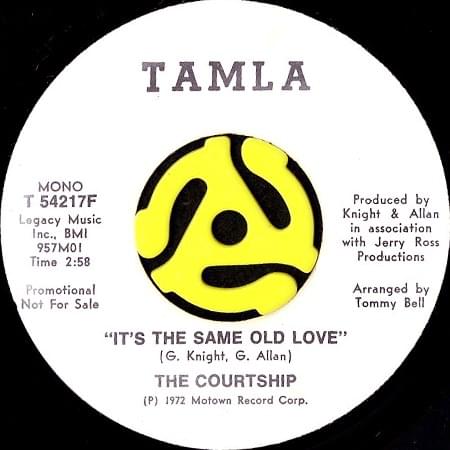 It’s the Same Old Love [Stereo Promo Version] by The Courtships