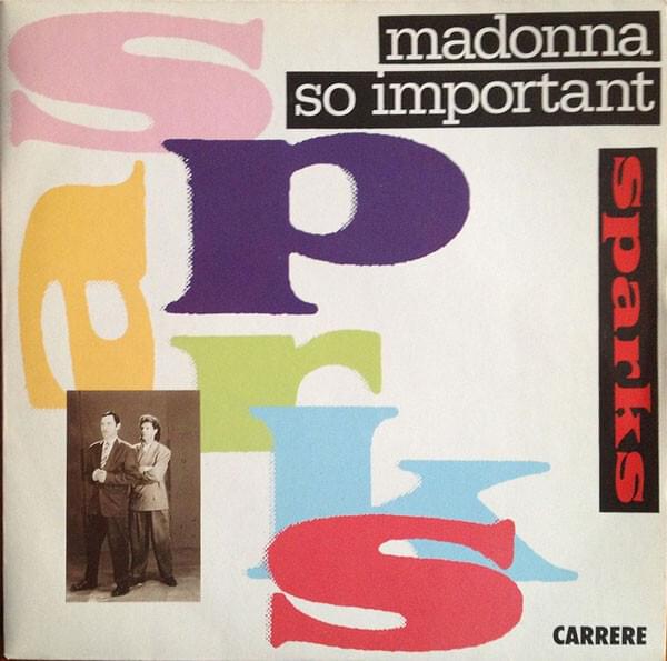 Album cover art for "Madonna" by Sparks