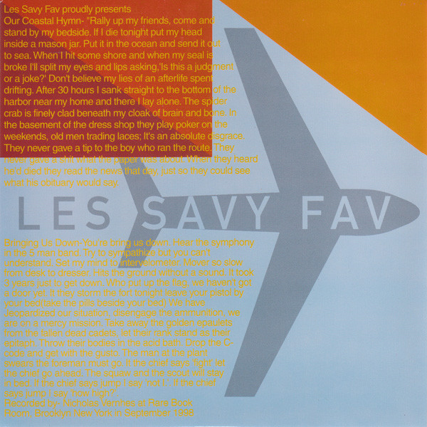 Album cover art for "Our Coastal Hymn" by Les Savy Fav